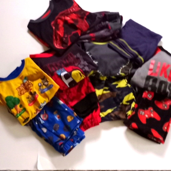 Marvel  Wonder Nation  New Horizons Other - 5 Sets Boy Pajama Bundle - Size (6/7) - Multi Colors